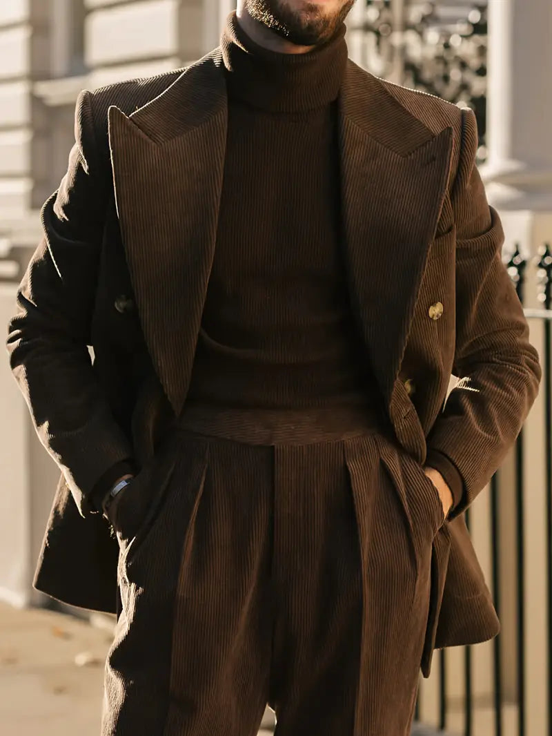 Kahverengi Kadife Pantolon